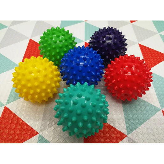 Soft & Stretchy Yoga Massage Ball – Hedgehog Massage Ball Yoga Fascia Ball Sports Fitness Muscle Relaxation Massage Stick Shoulder Neck Leg Sole Meridian Ball