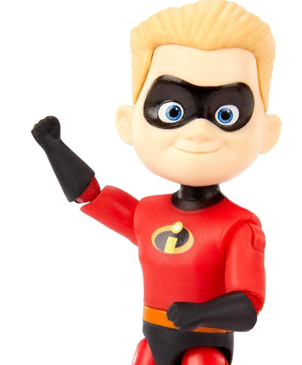 Mattel Disney Pixar The Incredibles Dash Action Figure 3.5-in with 2 Jack-Jack Figures 2.2-in and 2.4-in, Movie Character Toys Highly Posable with Authentic Design, Kids Gift for Ages 3 Years Old & Up